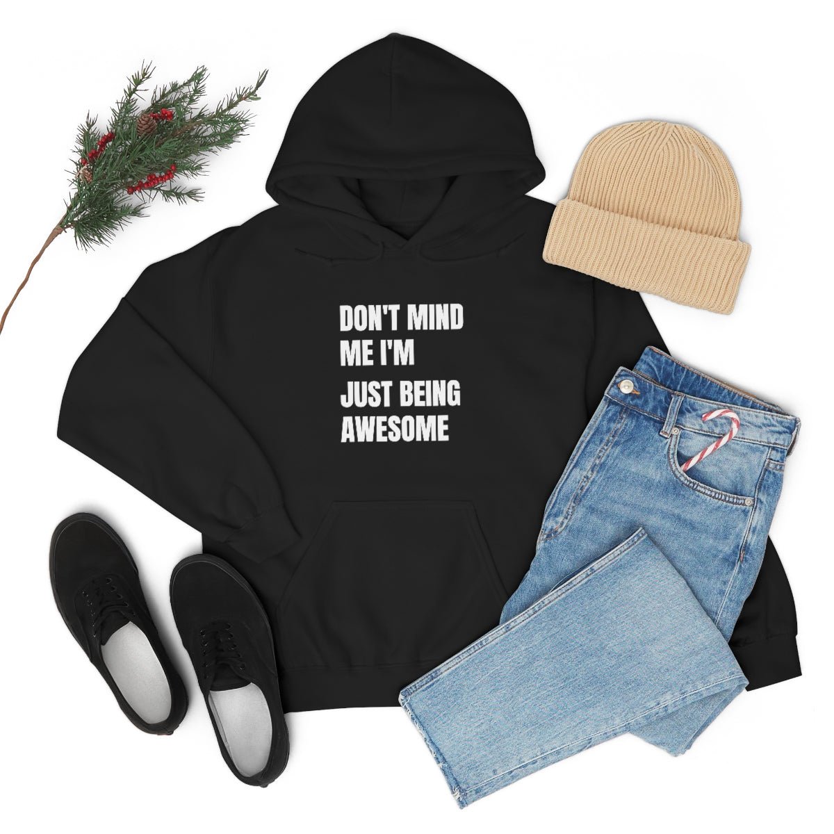 Just Being Awesome | Unisex Hoodie - Totally Bri LLC