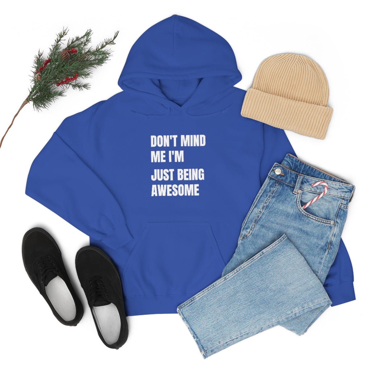 Just Being Awesome | Unisex Hoodie - Totally Bri LLC