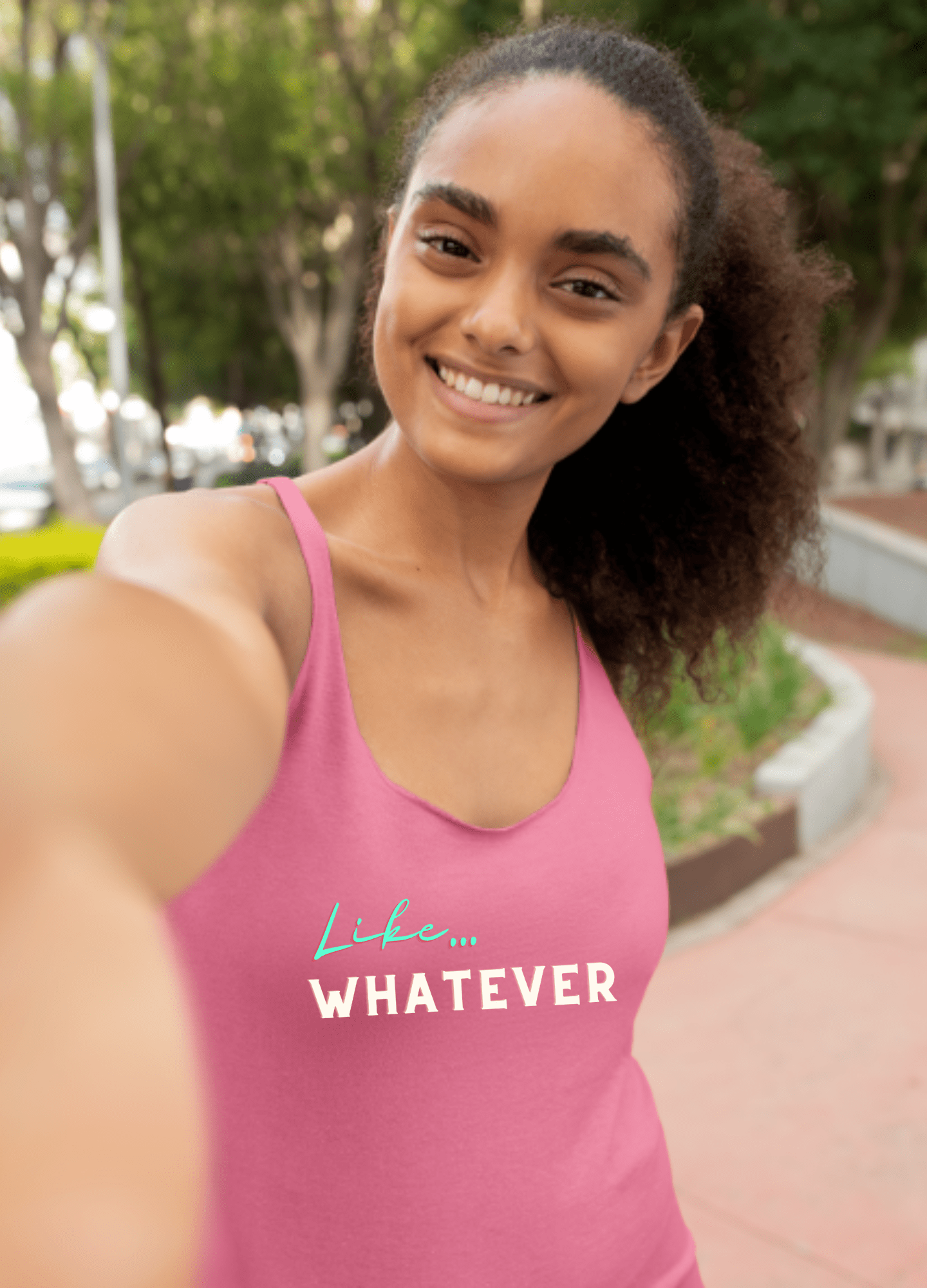 Like Whatever | Racerback Tank - Totally Bri LLC