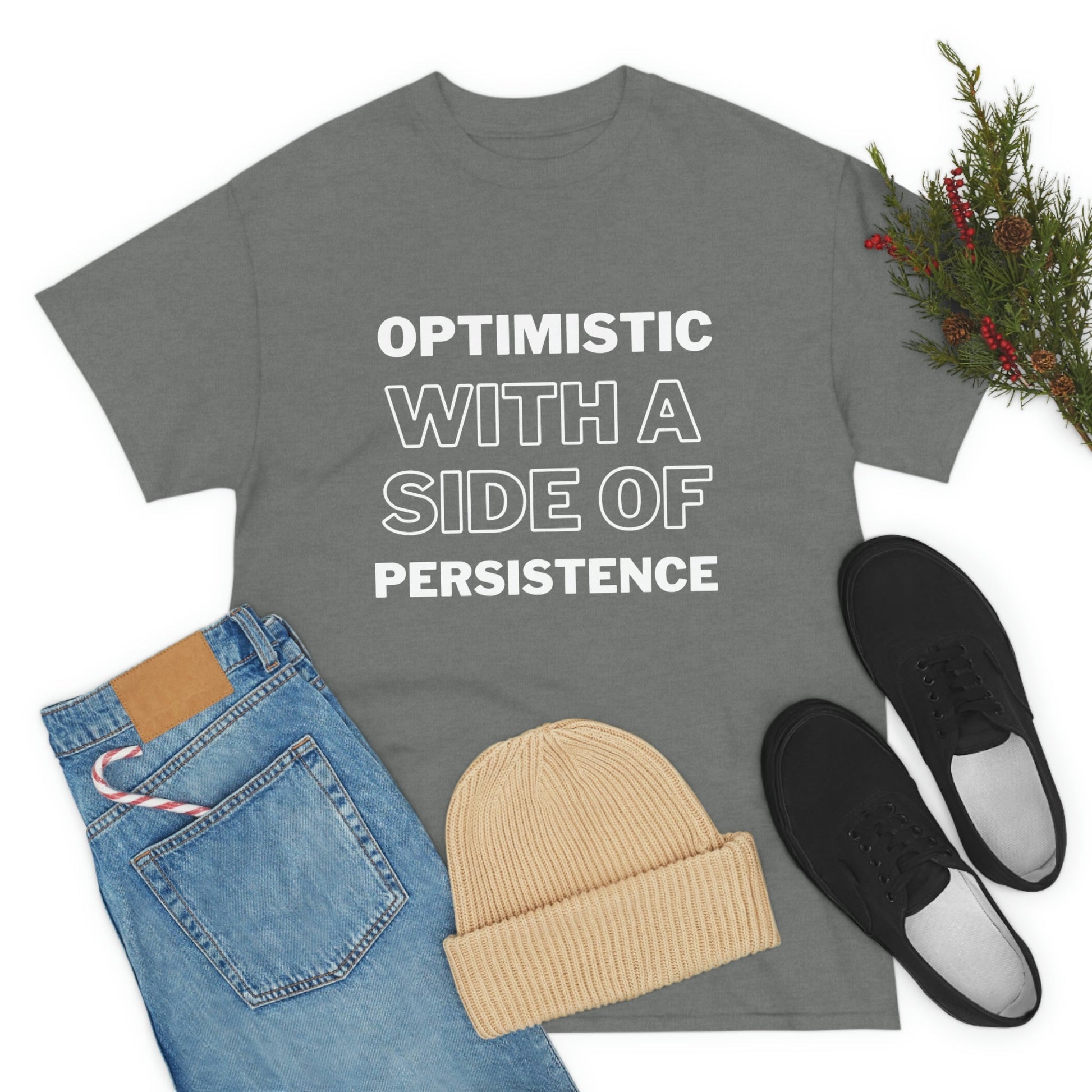 Optimistic T-shirt - Totally Bri LLC