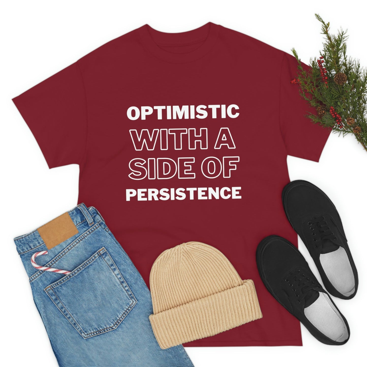 Optimistic T-shirt - Totally Bri LLC