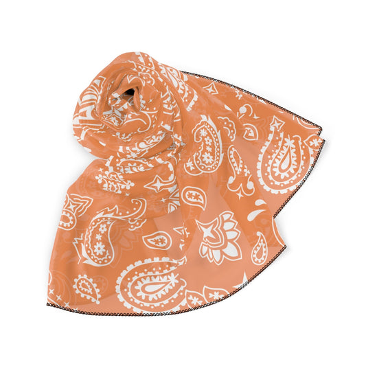 Orange Bandana - Scarf - Accessories - Totally Bri LLC