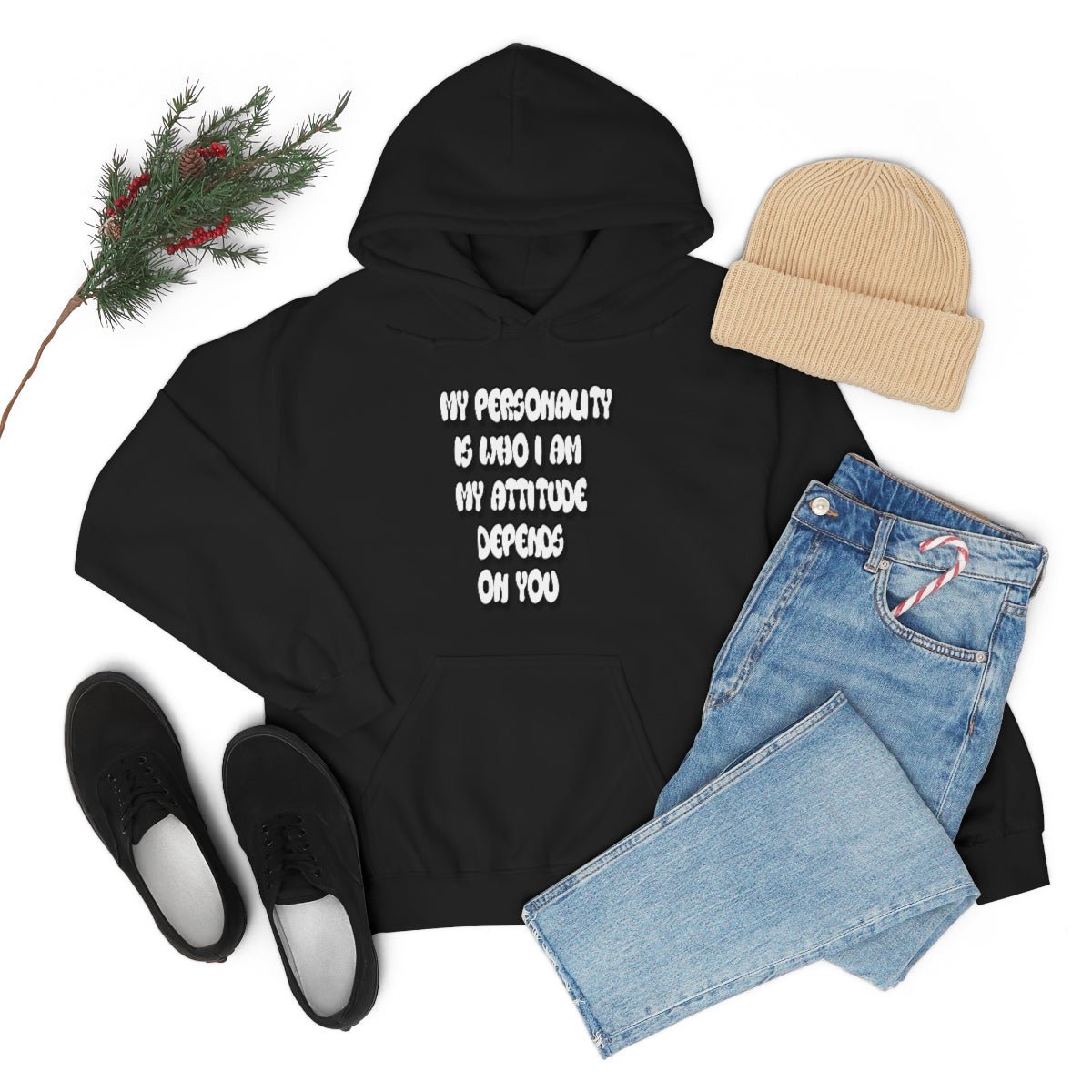 Personality Vs. Attitude | Unisex Hoodie - Totally Bri LLC