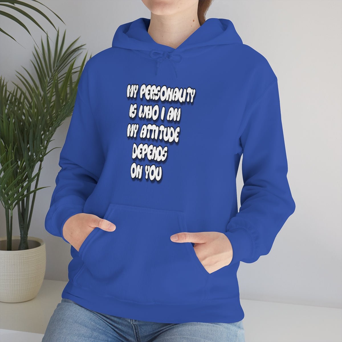 Personality Vs. Attitude | Unisex Hoodie - Totally Bri LLC