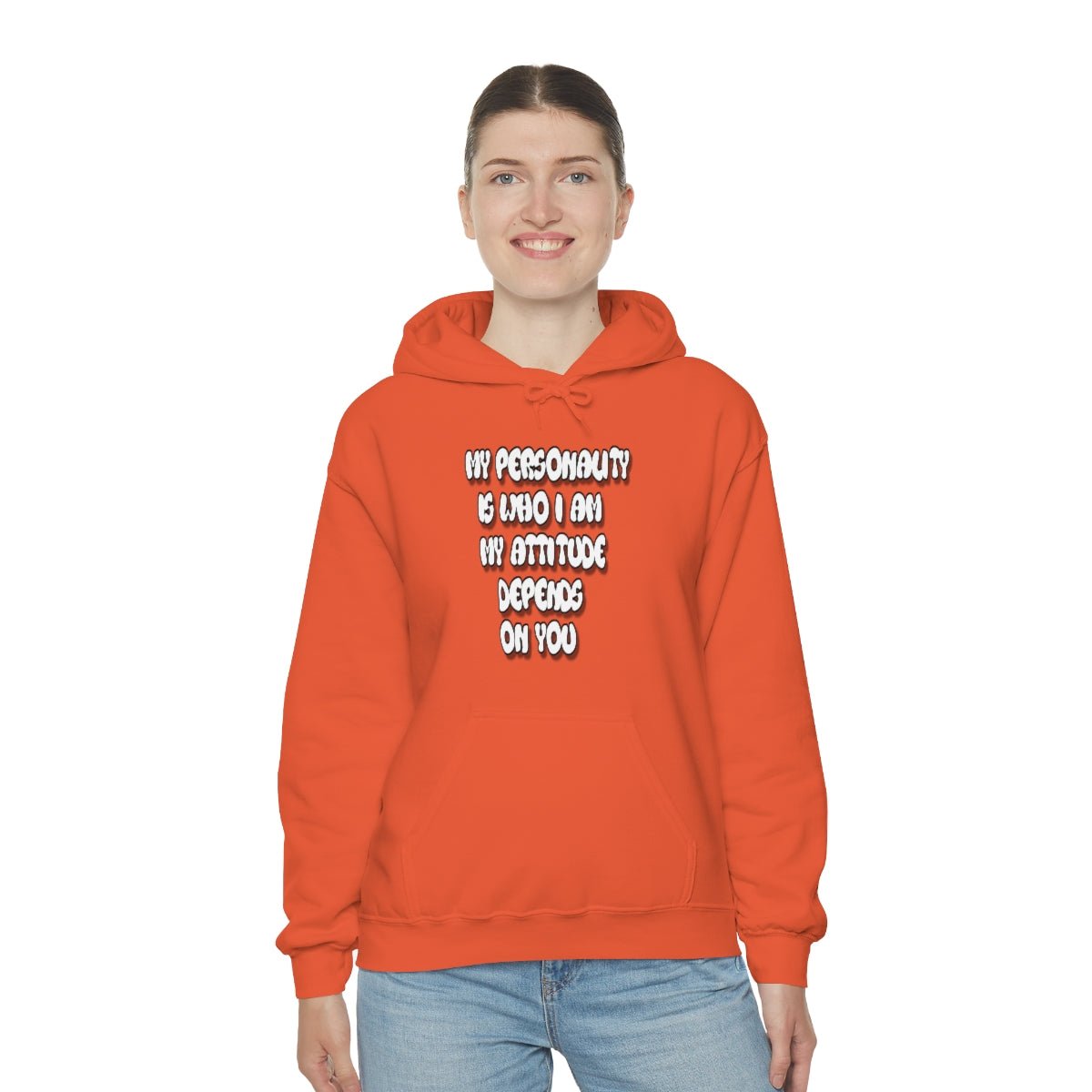 Personality Vs. Attitude | Unisex Hoodie - Totally Bri LLC