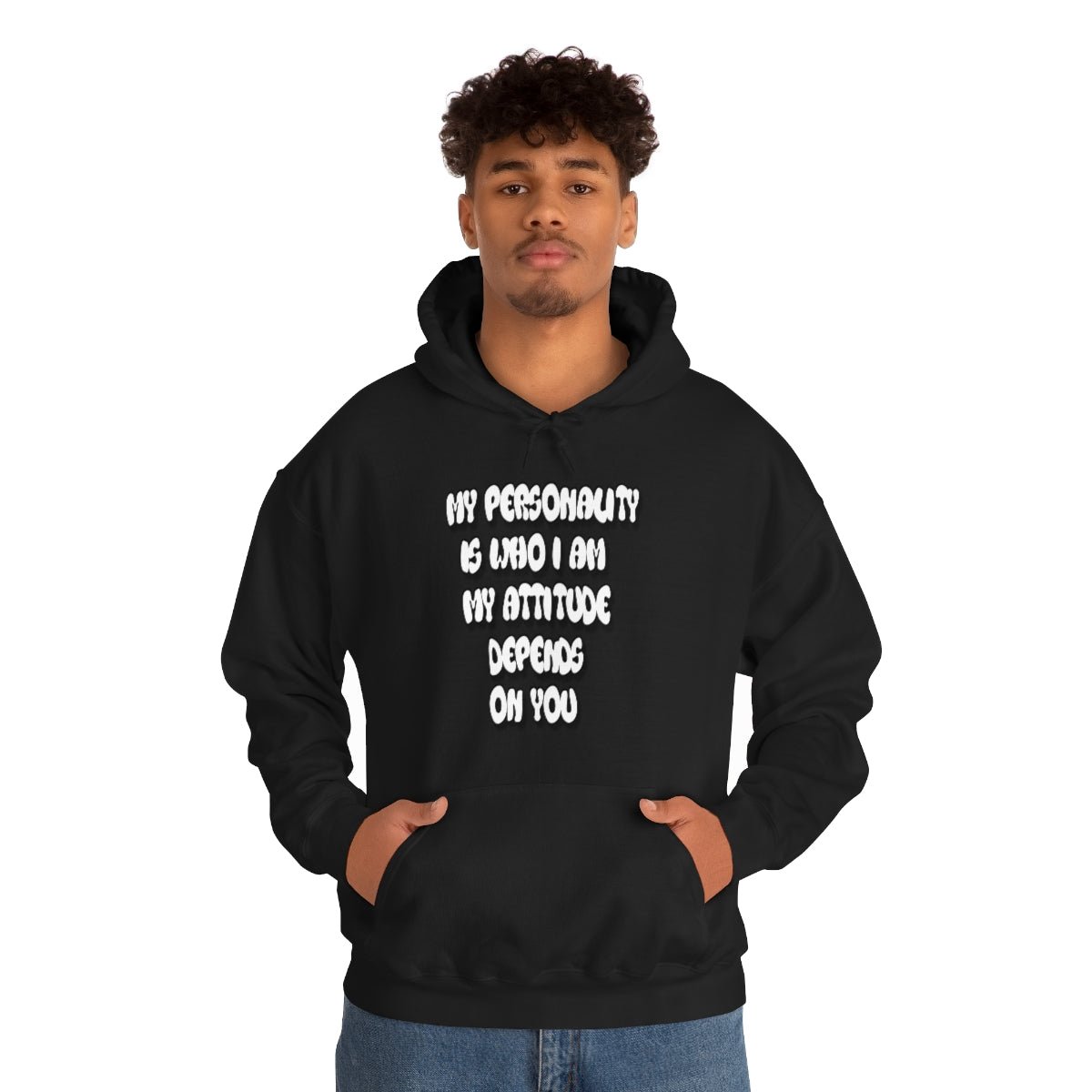 Personality Vs. Attitude | Unisex Hoodie - Totally Bri LLC