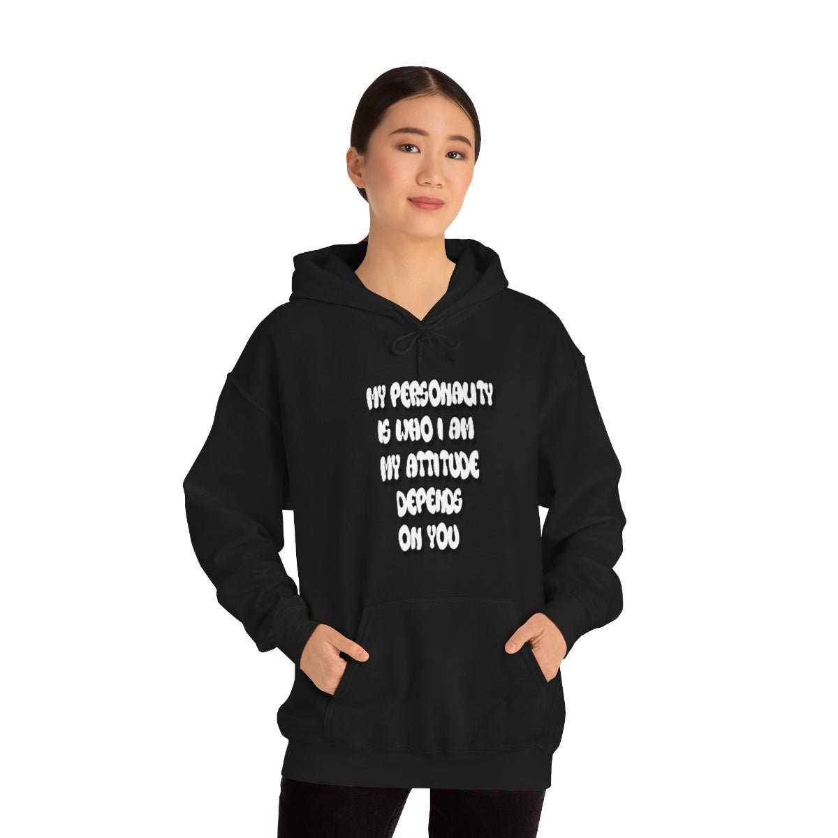 Personality Vs. Attitude | Unisex Hoodie - Totally Bri LLC