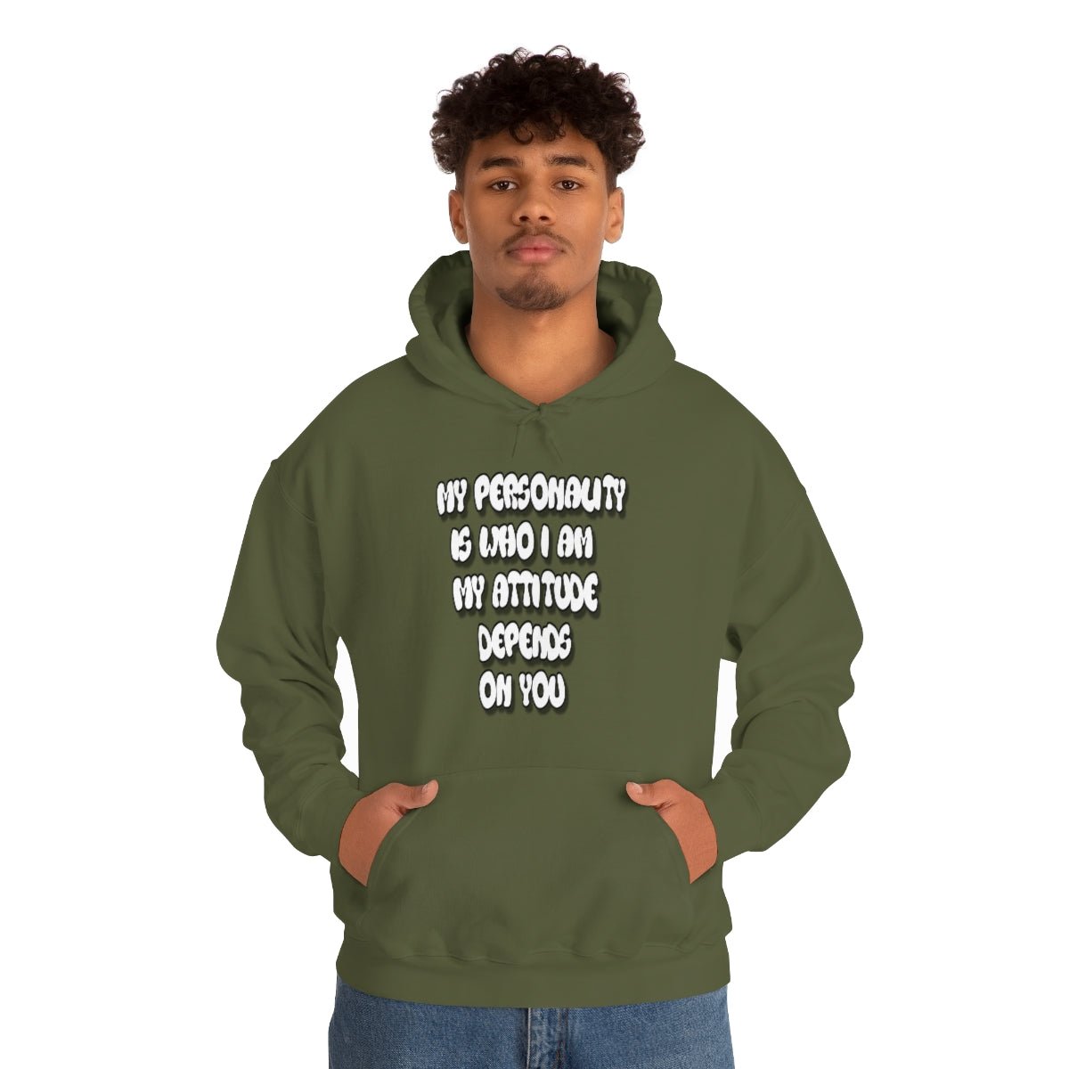 Personality Vs. Attitude | Unisex Hoodie - Totally Bri LLC