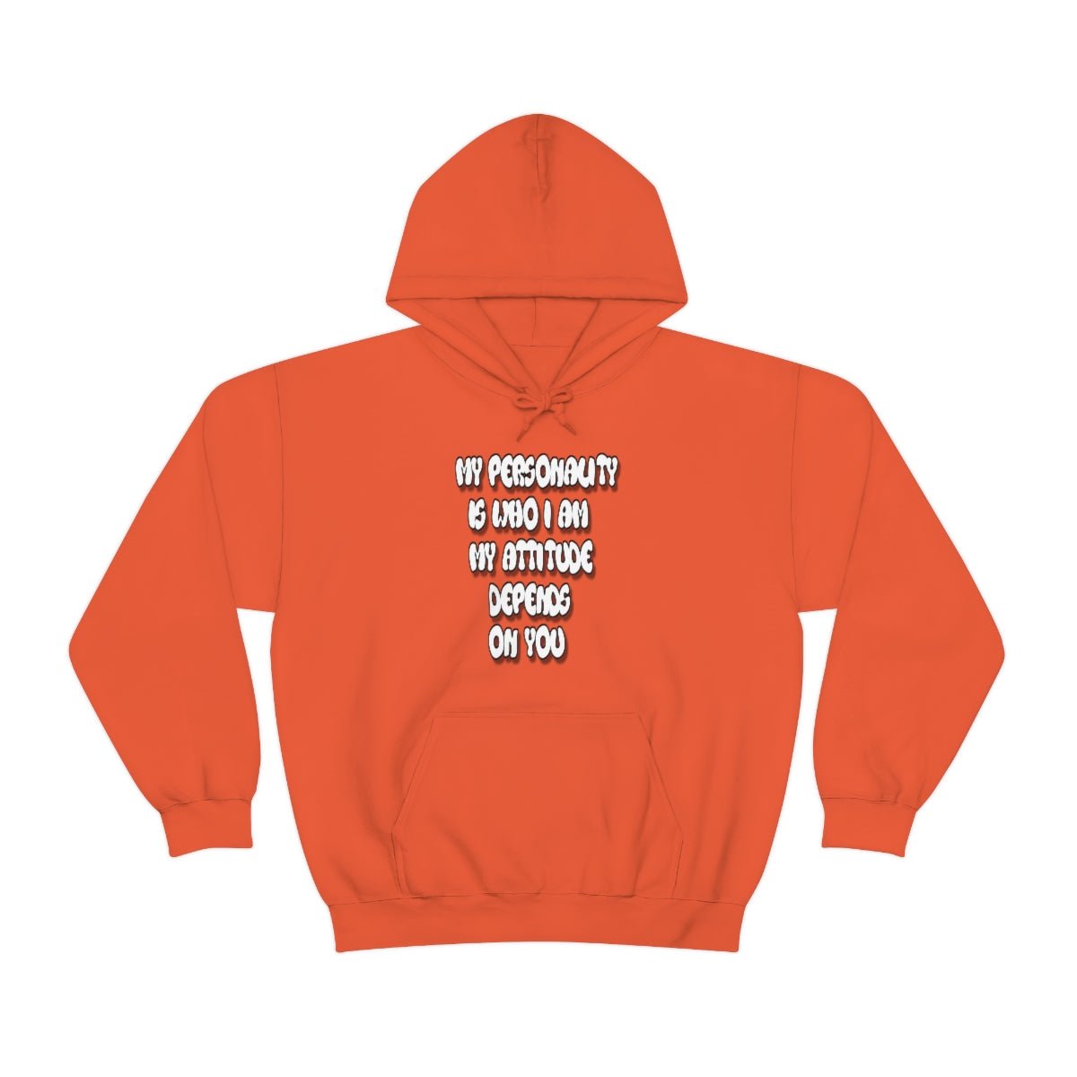 Personality Vs. Attitude | Unisex Hoodie - Totally Bri LLC