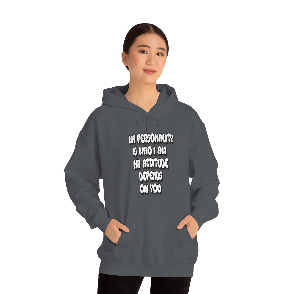 Personality Vs. Attitude | Unisex Hoodie - Totally Bri LLC