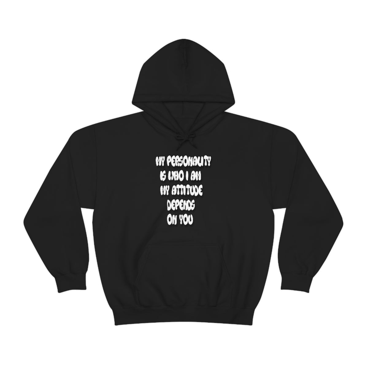 Personality Vs. Attitude | Unisex Hoodie - Totally Bri LLC