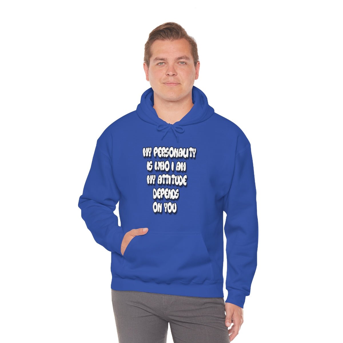 Personality Vs. Attitude | Unisex Hoodie - Totally Bri LLC