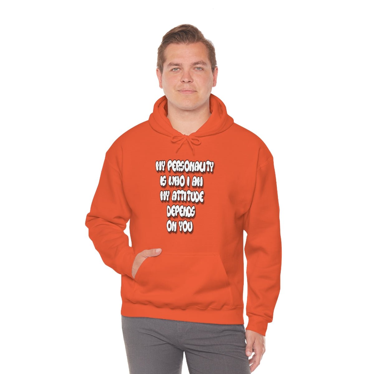 Personality Vs. Attitude | Unisex Hoodie - Totally Bri LLC