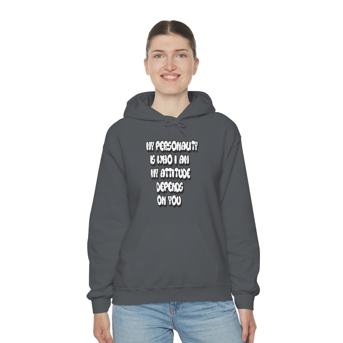 Personality Vs. Attitude | Unisex Hoodie - Totally Bri LLC