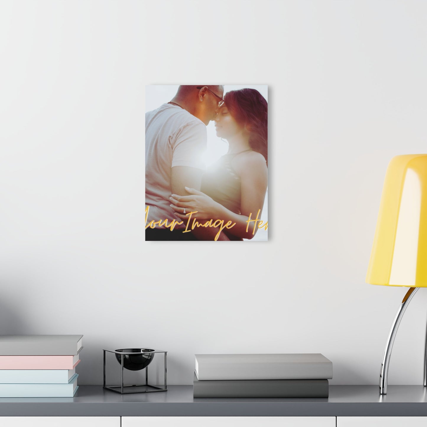 Personalized Engagement Photo | Acrylic Print - Totally Bri LLC