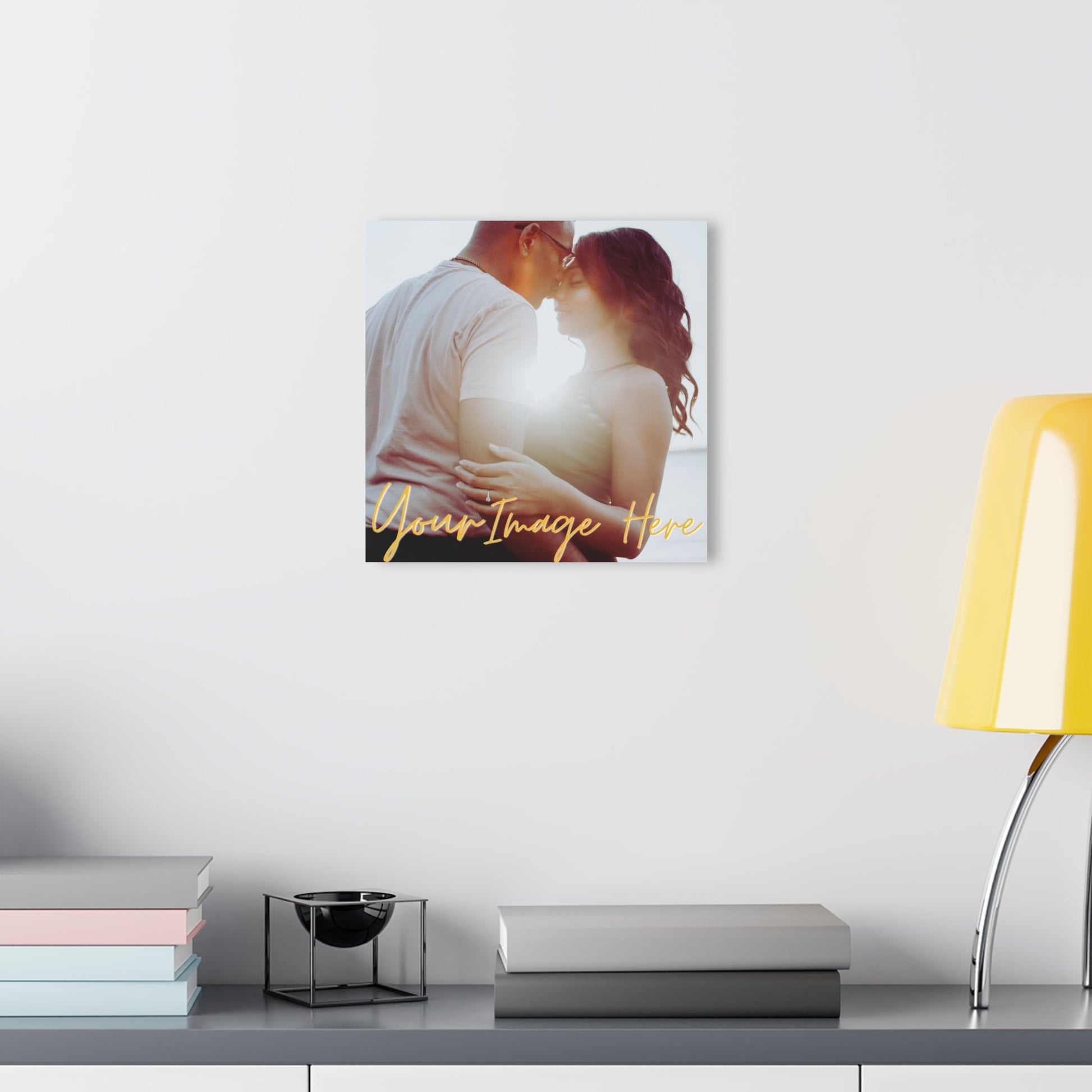 Personalized Engagement Photo | Acrylic Print - Totally Bri LLC