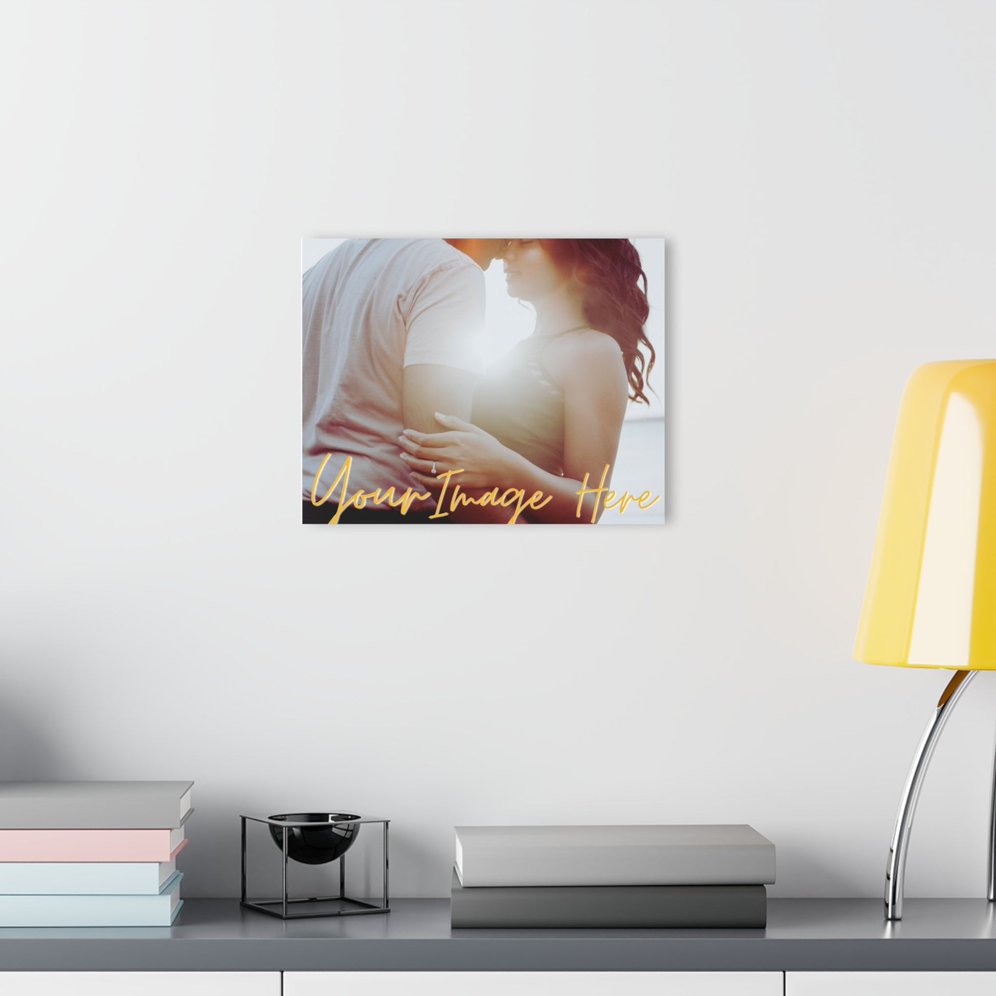 Personalized Engagement Photo | Acrylic Print - Totally Bri LLC