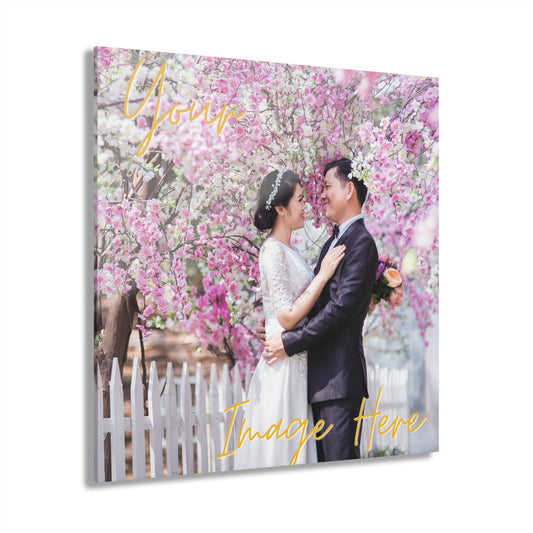 Personalized Wedding Photo | Acrylic Print - Totally Bri LLC