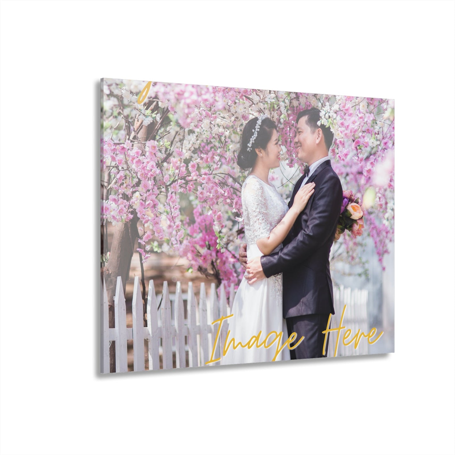 Personalized Wedding Photo | Acrylic Print - Totally Bri LLC