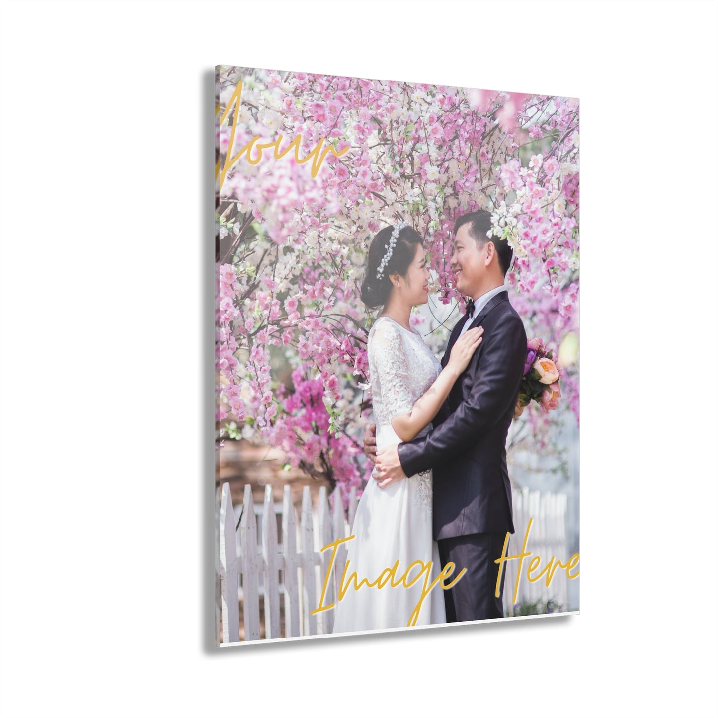 Personalized Wedding Photo | Acrylic Print - Totally Bri LLC