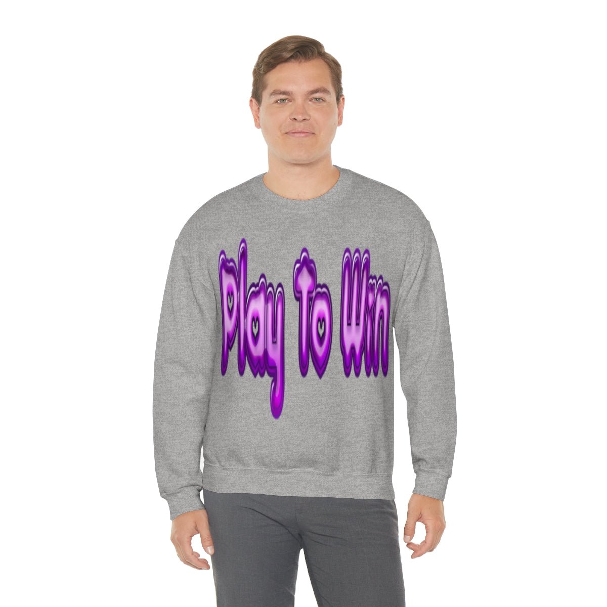 Play To Win | Crewneck Sweatshirt - Totally Bri LLC