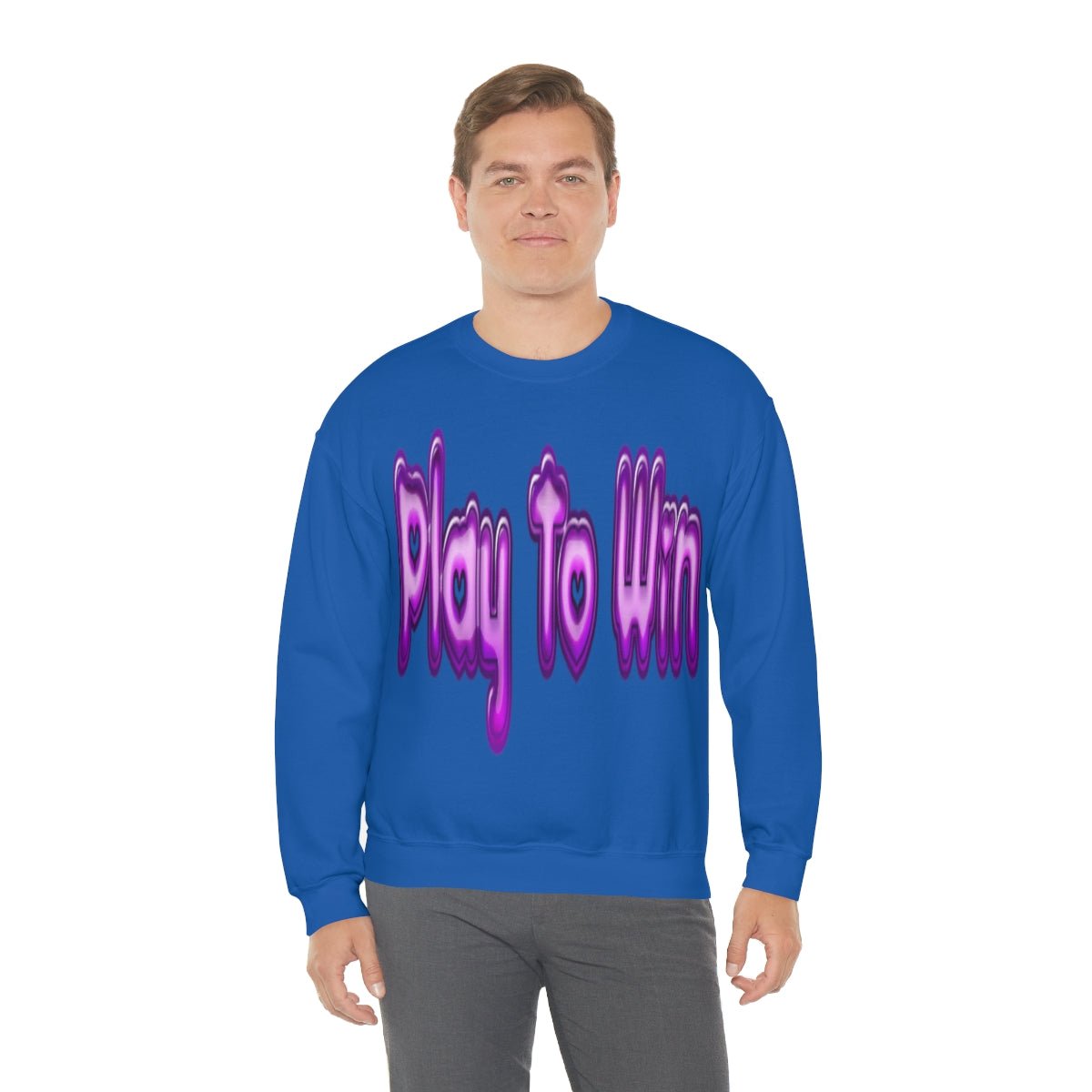 Play To Win | Crewneck Sweatshirt - Totally Bri LLC