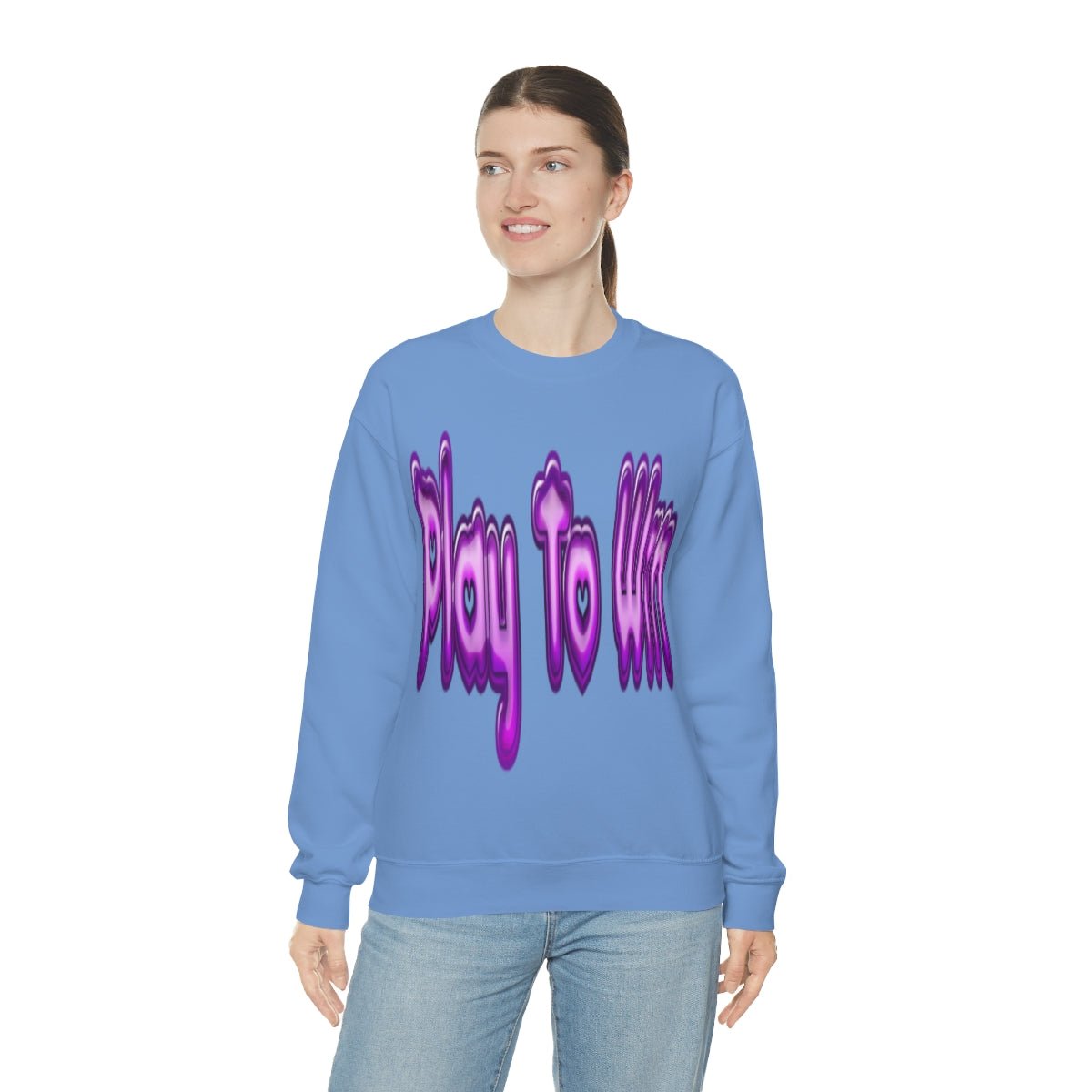 Play To Win | Crewneck Sweatshirt - Totally Bri LLC