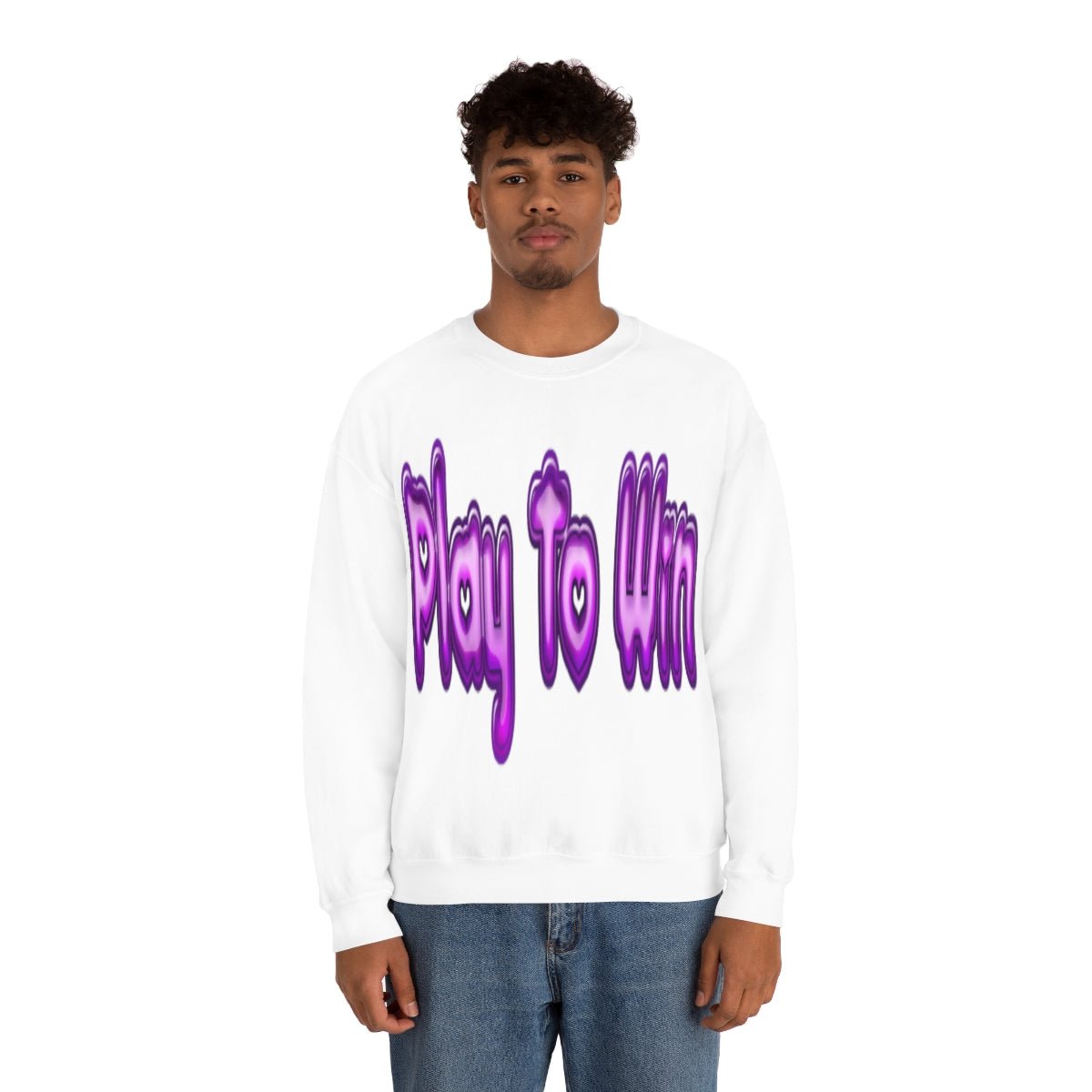 Play To Win | Crewneck Sweatshirt - Totally Bri LLC