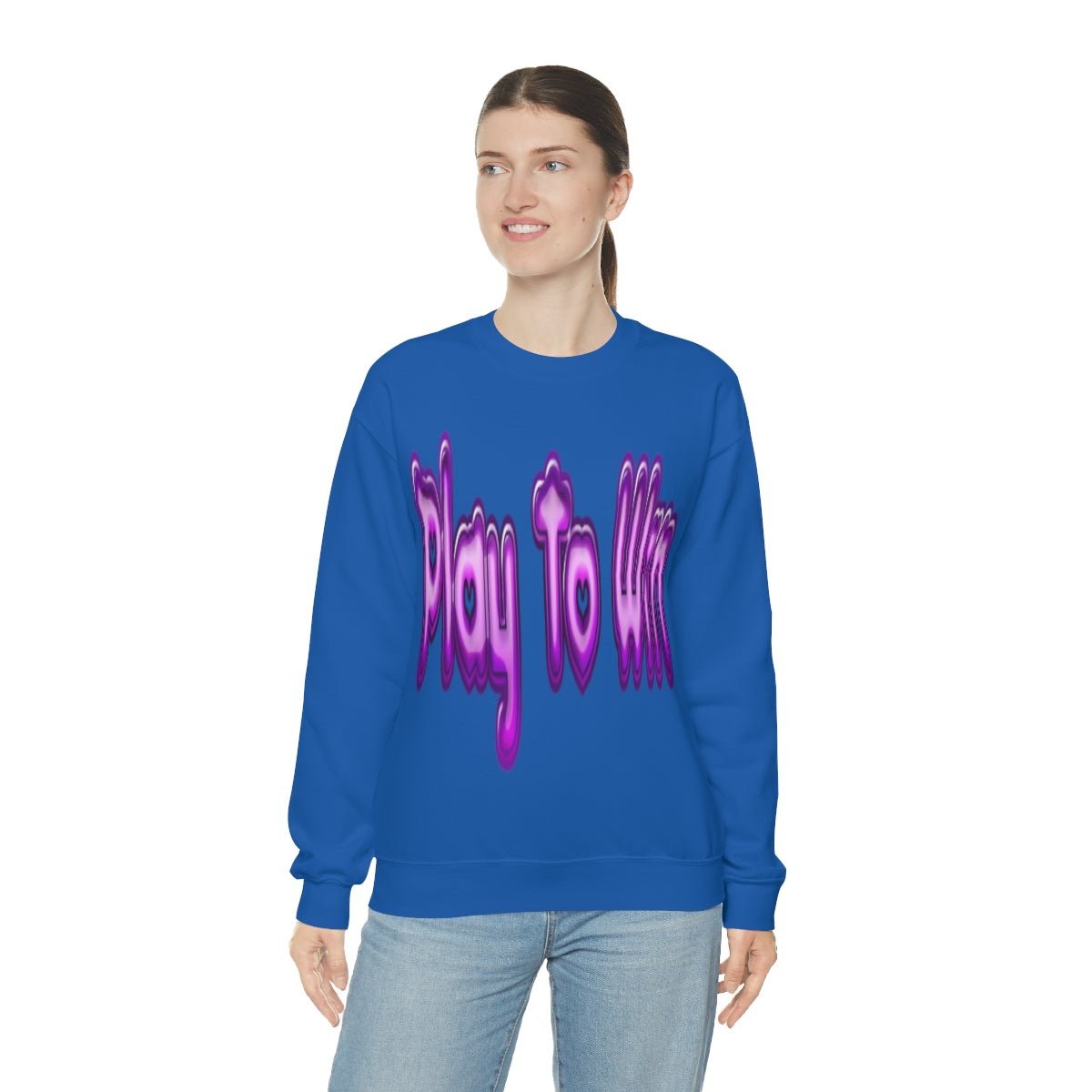 Play To Win | Crewneck Sweatshirt - Totally Bri LLC