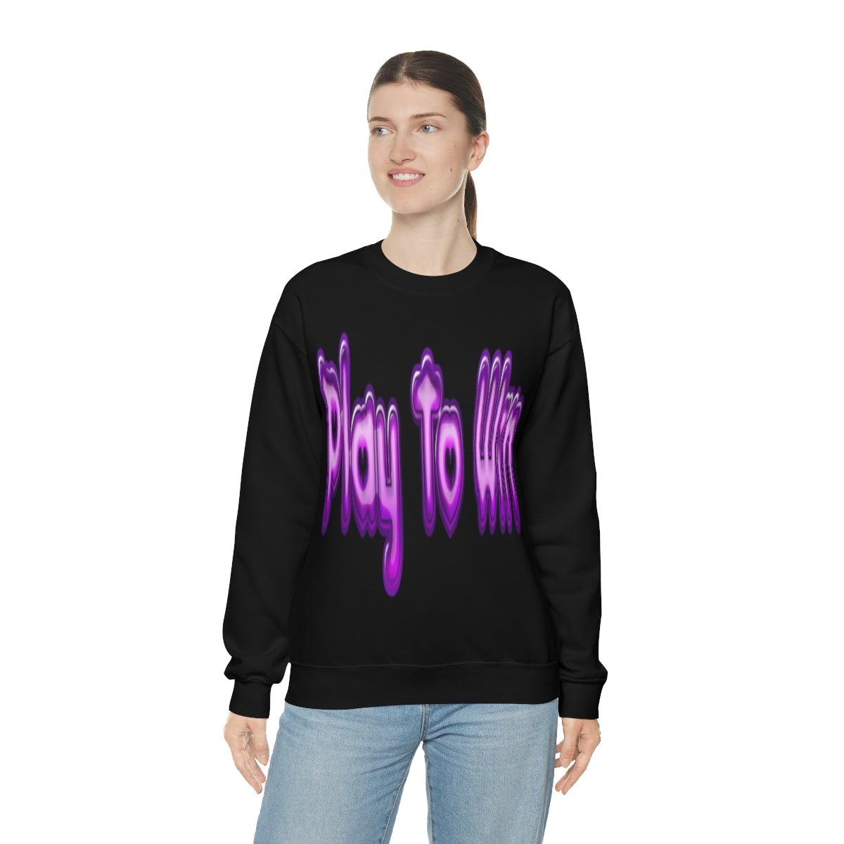 Play To Win | Crewneck Sweatshirt - Totally Bri LLC