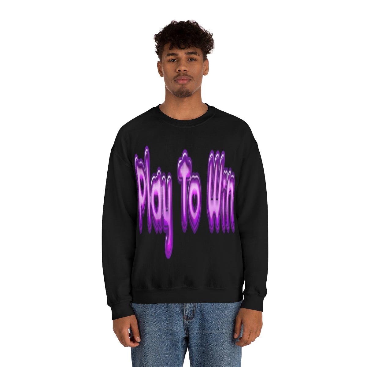 Play To Win | Crewneck Sweatshirt - Totally Bri LLC