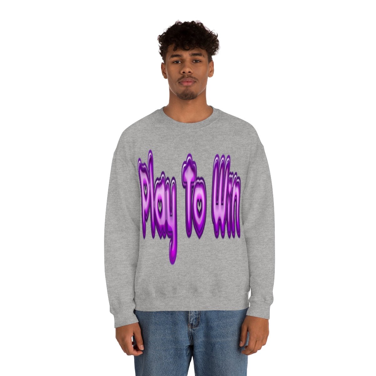 Play To Win | Crewneck Sweatshirt - Totally Bri LLC