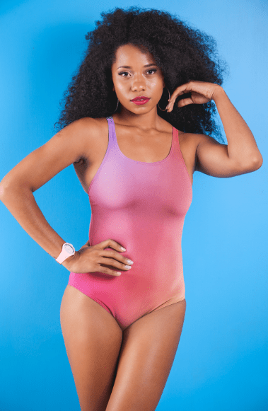 Raw Gradient One-Piece Swimsuit - Totally Bri LLC