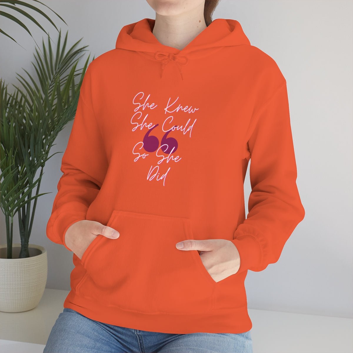 She Knew She Could | Unisex Hoodie - Totally Bri LLC