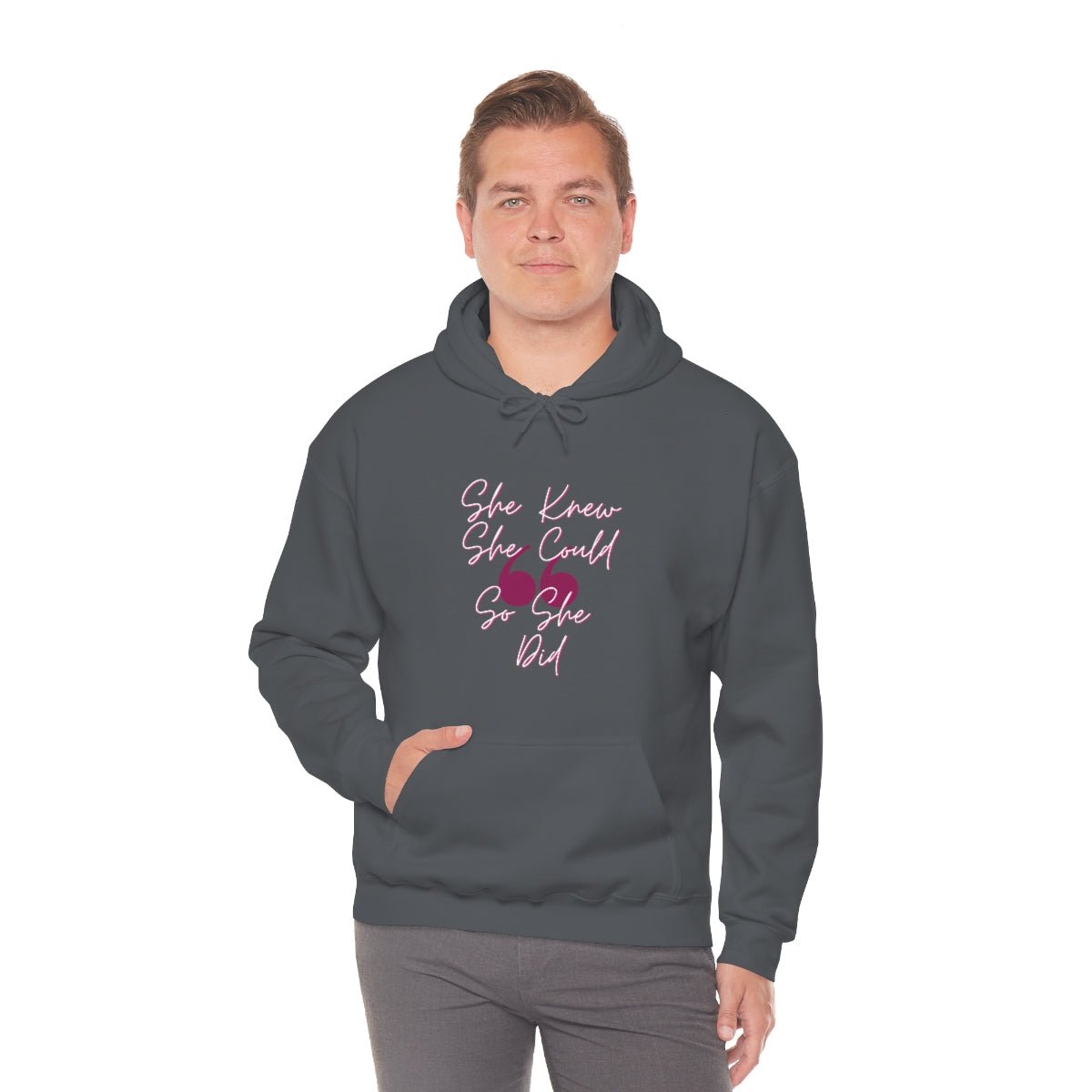 She Knew She Could | Unisex Hoodie - Totally Bri LLC