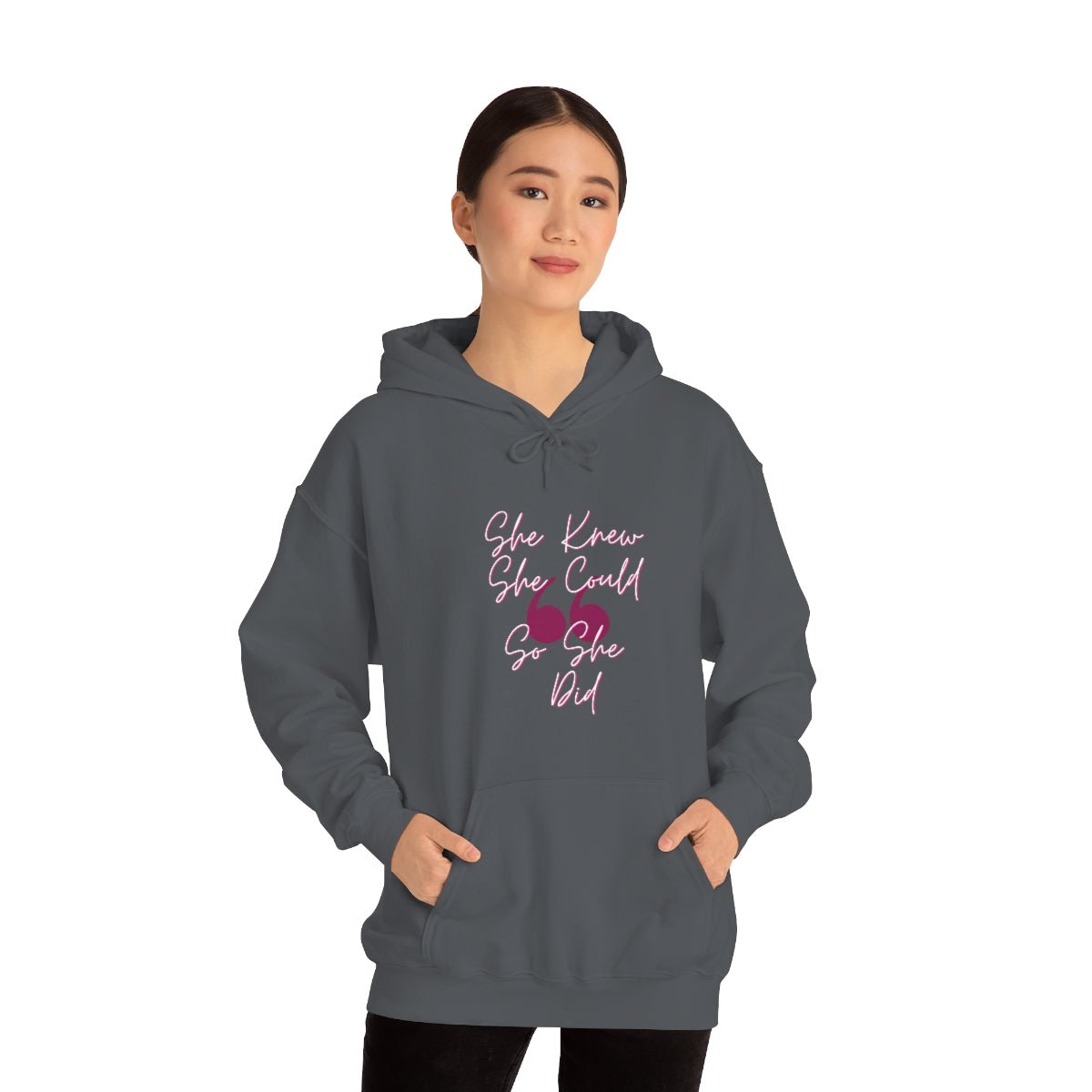 She Knew She Could | Unisex Hoodie - Totally Bri LLC