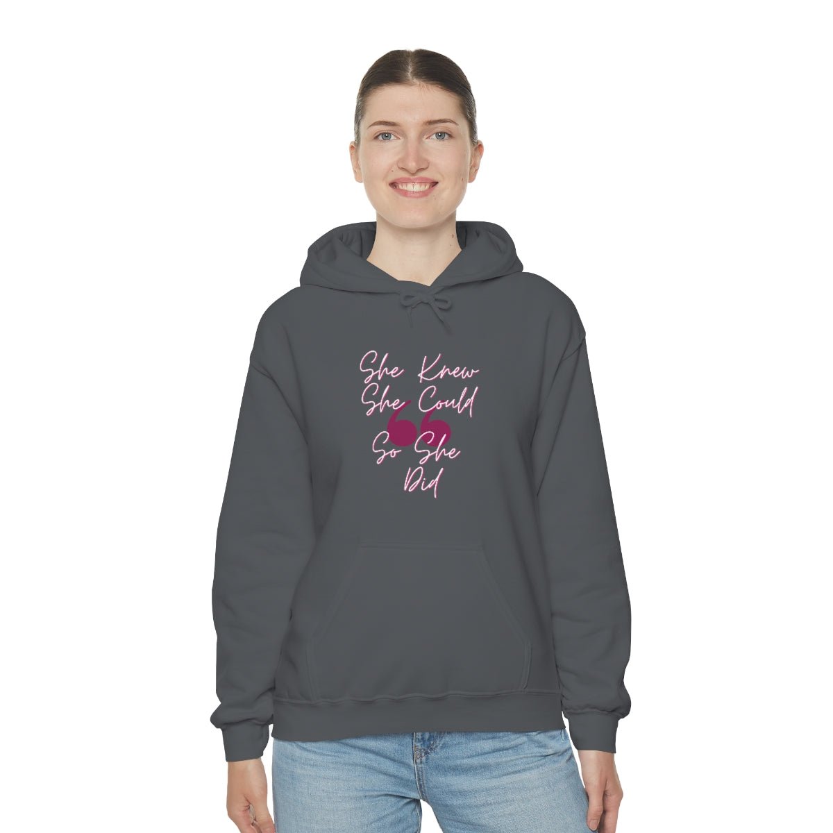 She Knew She Could | Unisex Hoodie - Totally Bri LLC