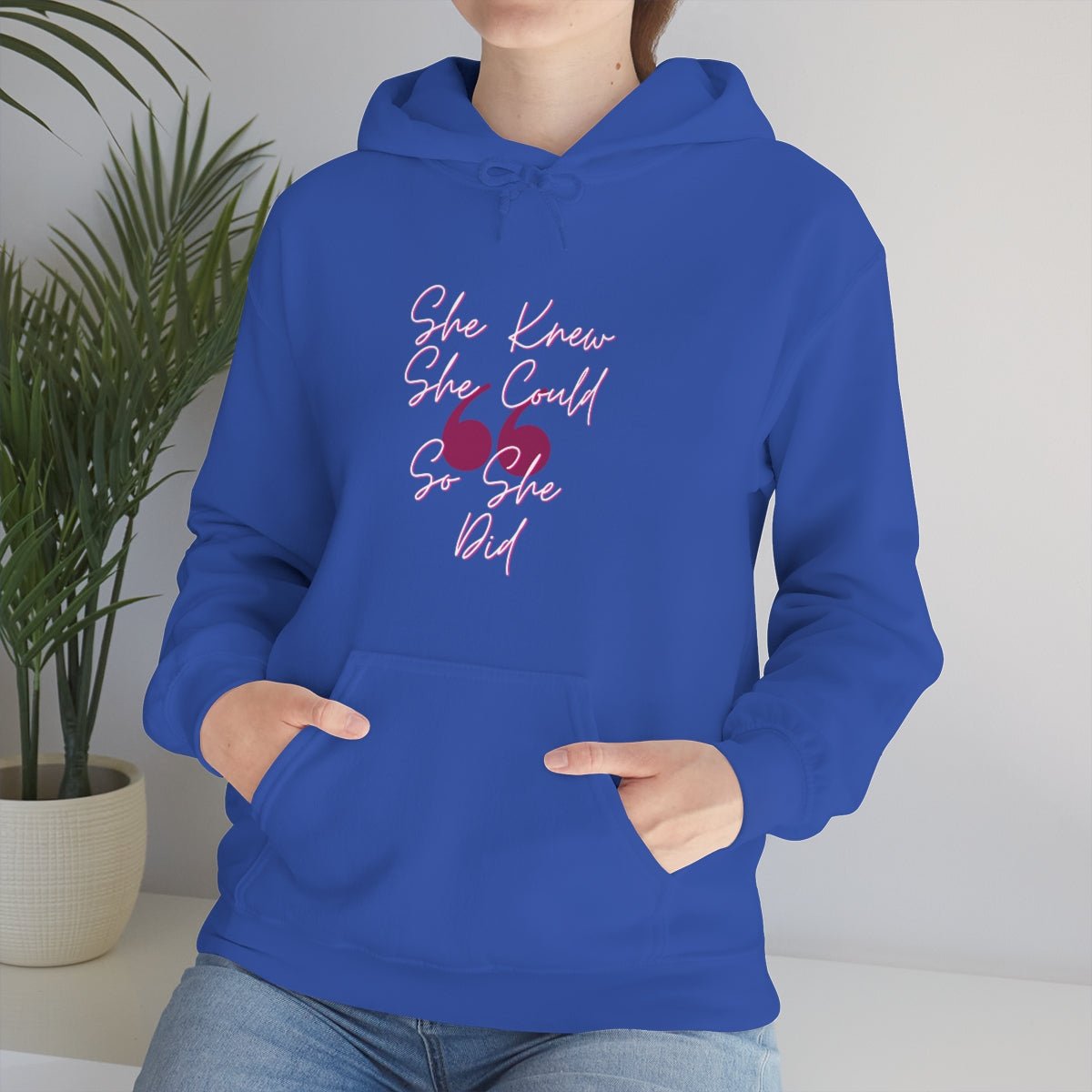 She Knew She Could | Unisex Hoodie - Totally Bri LLC