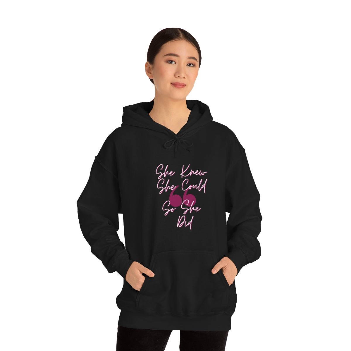 She Knew She Could | Unisex Hoodie - Totally Bri LLC