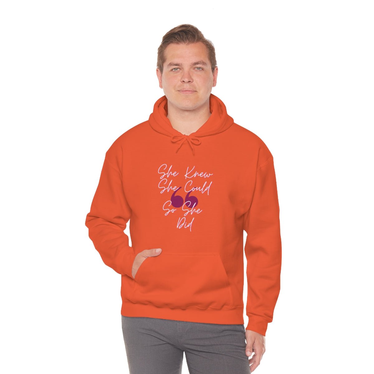 She Knew She Could | Unisex Hoodie - Totally Bri LLC