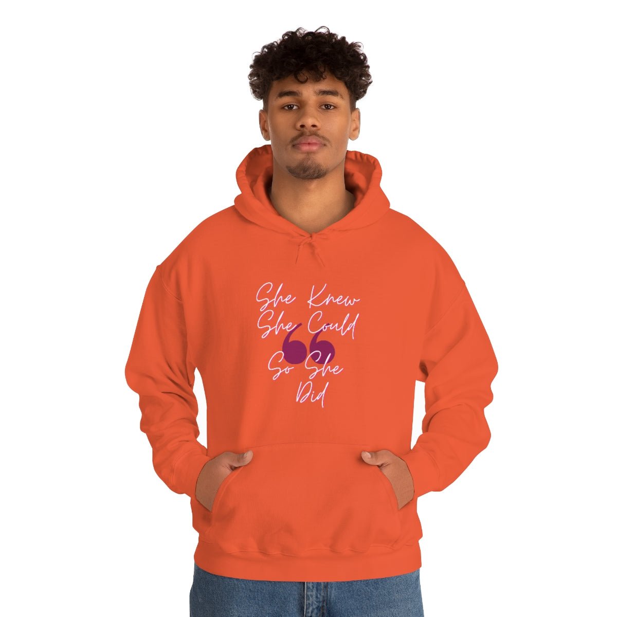 She Knew She Could | Unisex Hoodie - Totally Bri LLC