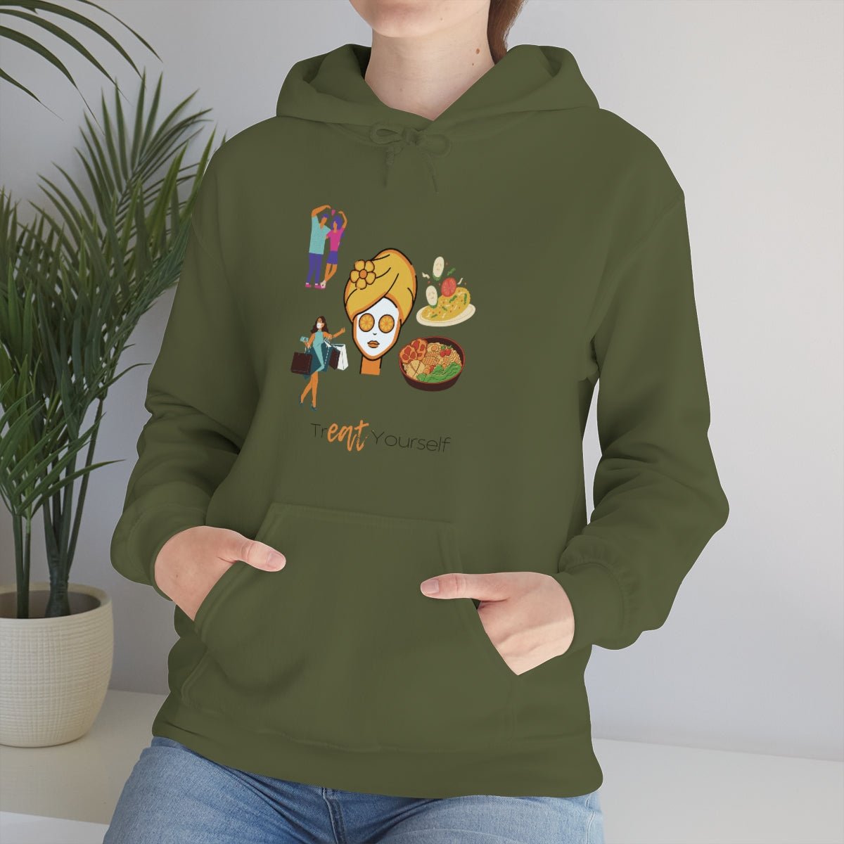 Treat Yourself Spa Day | Unisex Hoodie - Totally Bri LLC